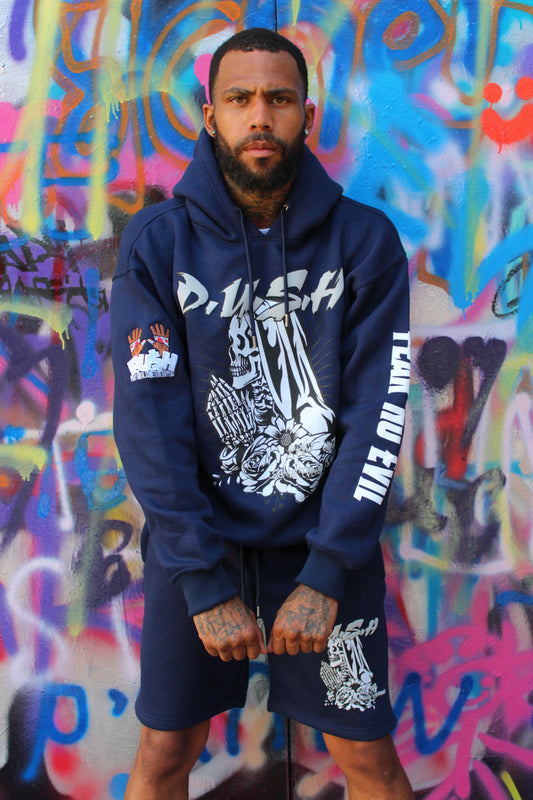 FEAR NO EVIL HOODIE/SHORT SET