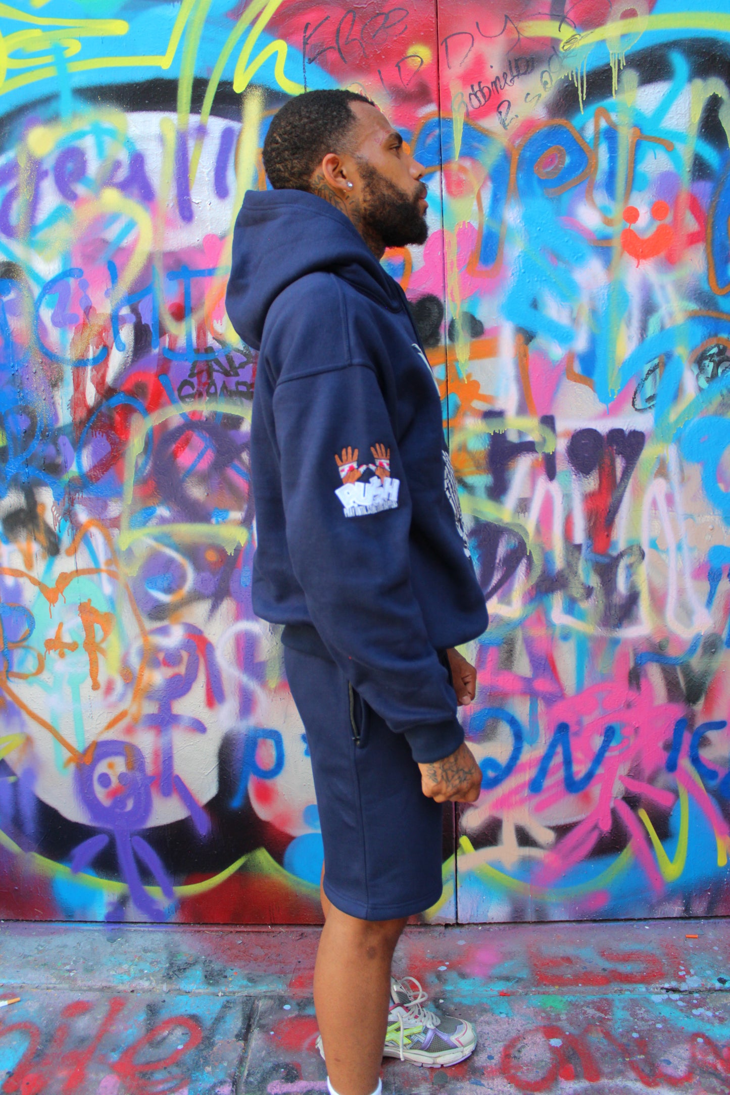 FEAR NO EVIL HOODIE/SHORT SET