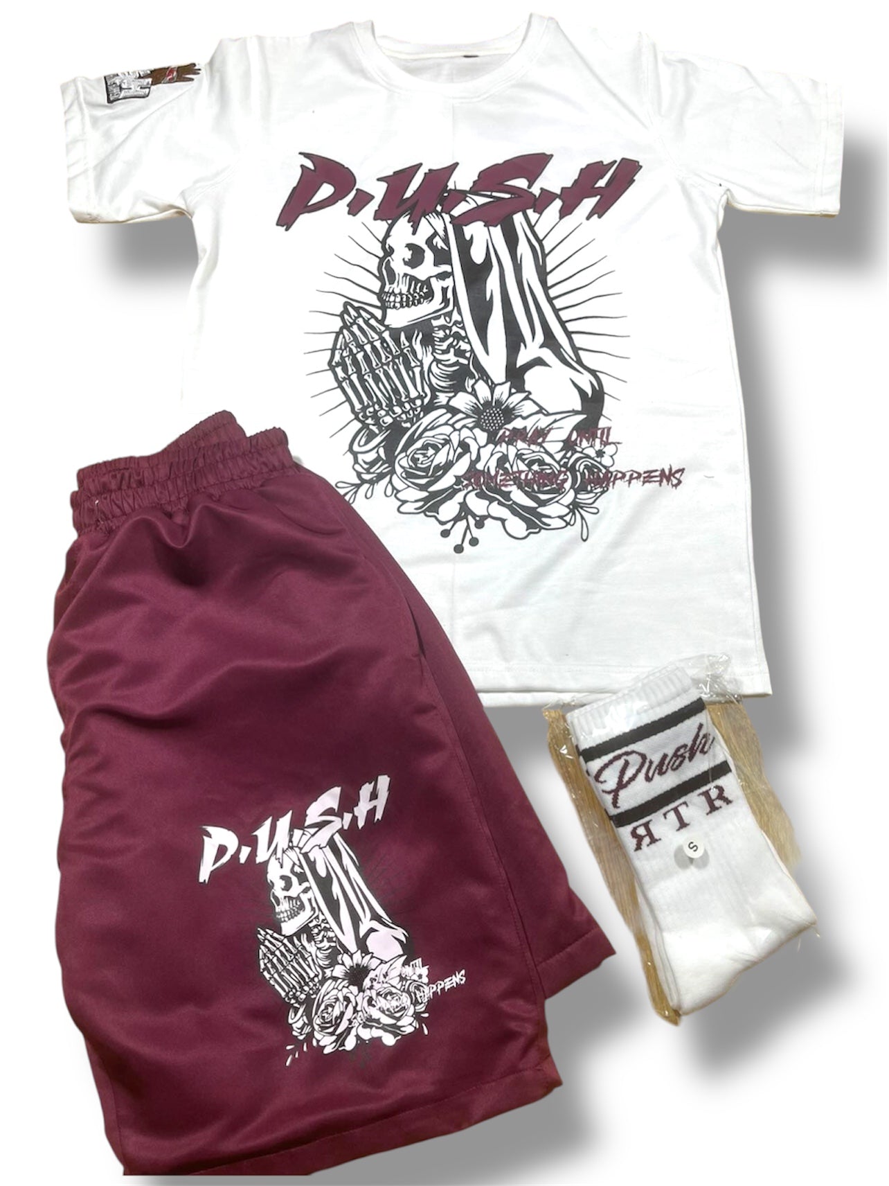 Push Prayer Hands Short Set (Socks included)