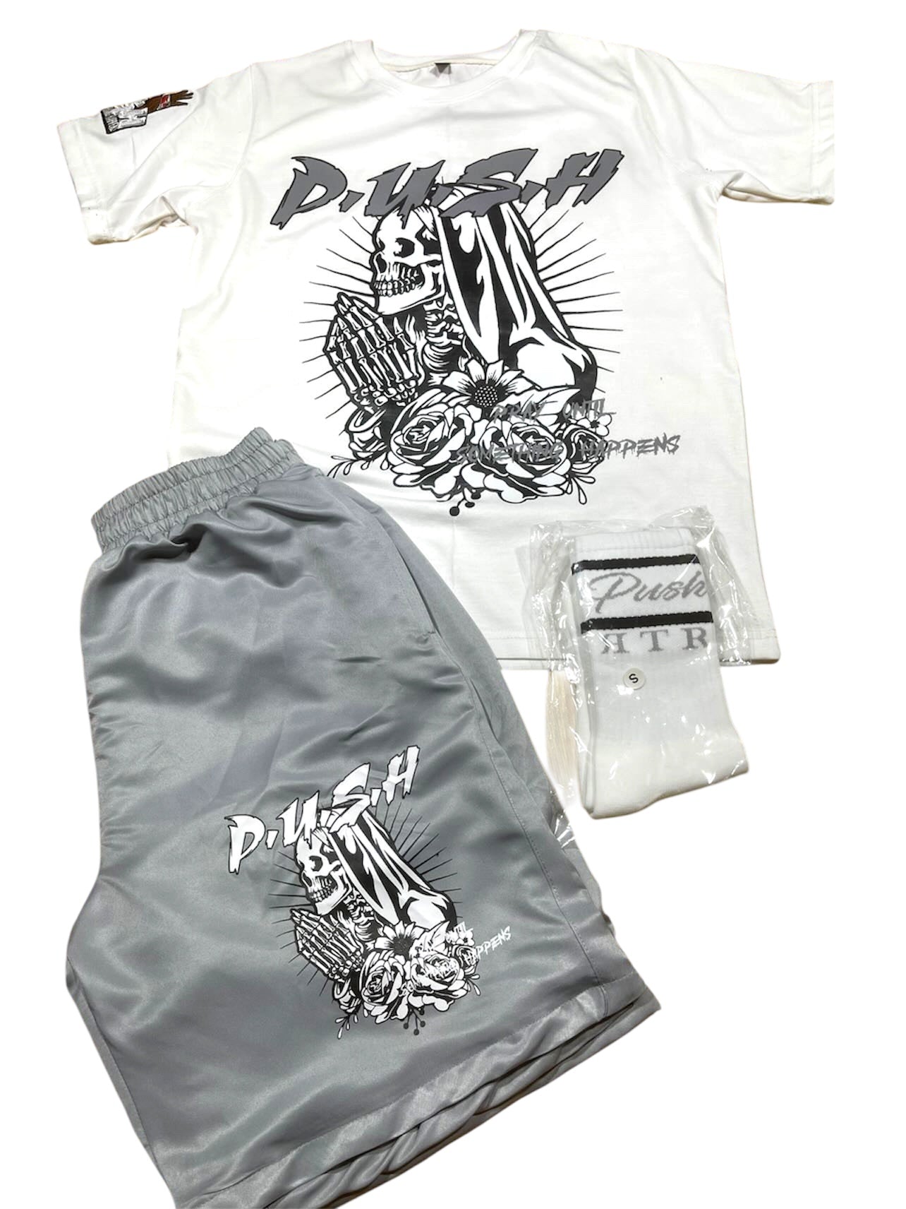 Push Prayer Hands Short Set (Socks included)