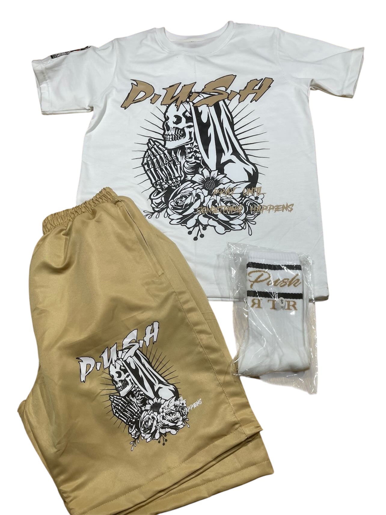 Push Prayer Hands Short Set (Socks included)