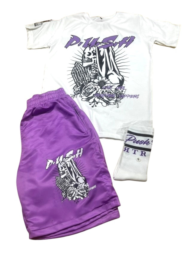 Push Prayer Hands Short Set (Socks included)