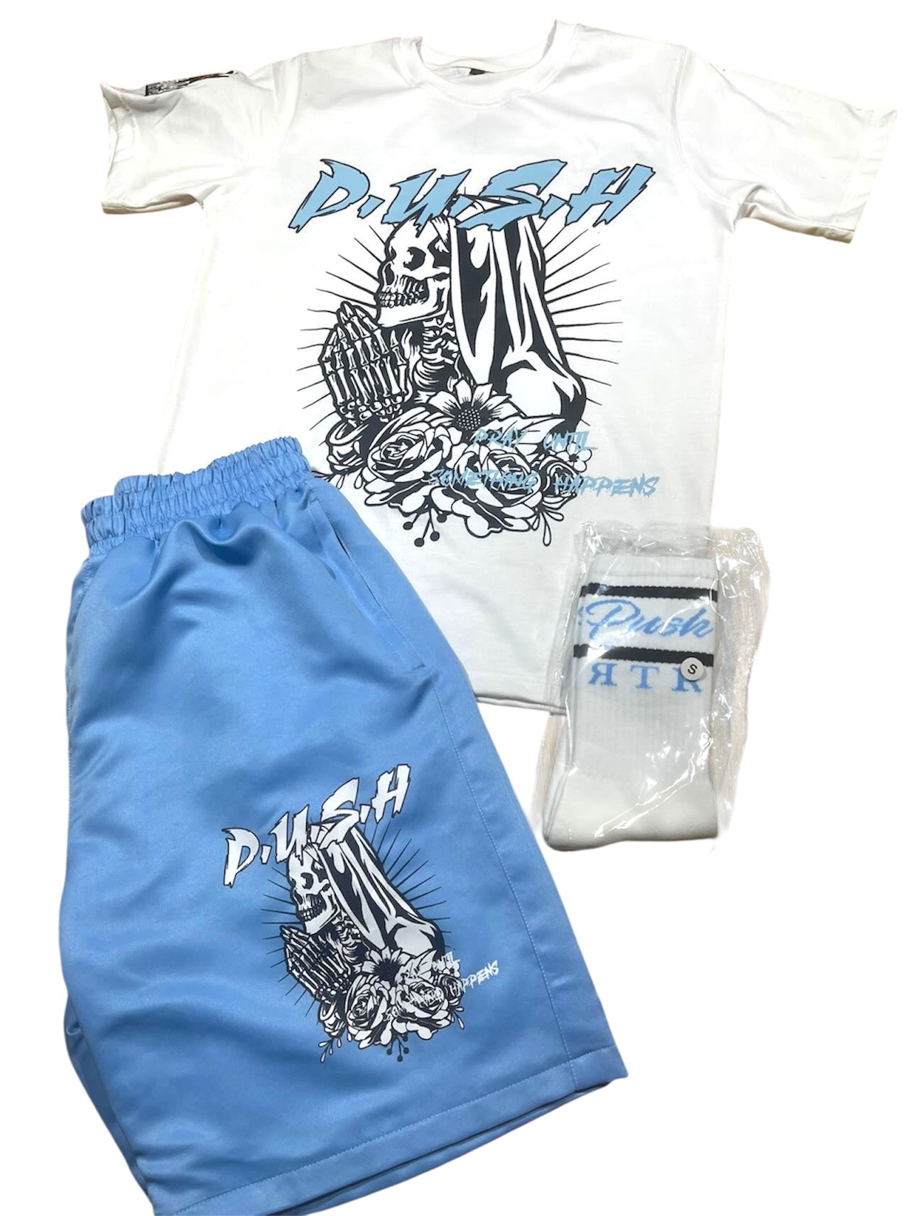 Push Prayer Hands Short Set (Socks included)
